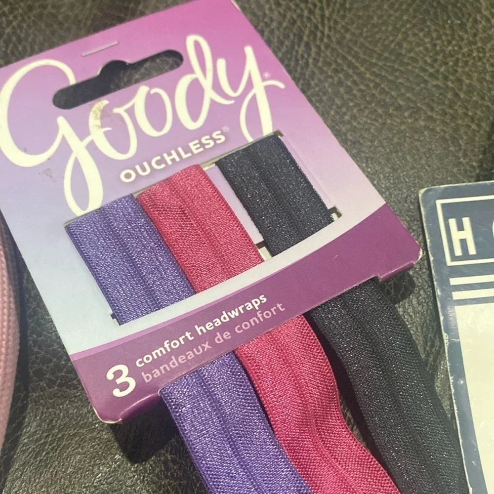 SUPER Cute Girls Goody Hair Accessories NWT Ouchless Comfort Headwraps Snap Clip